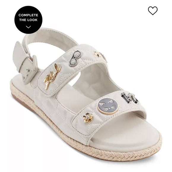 Karl Lagerfeld sandals size 8 - Picture 1 of 4